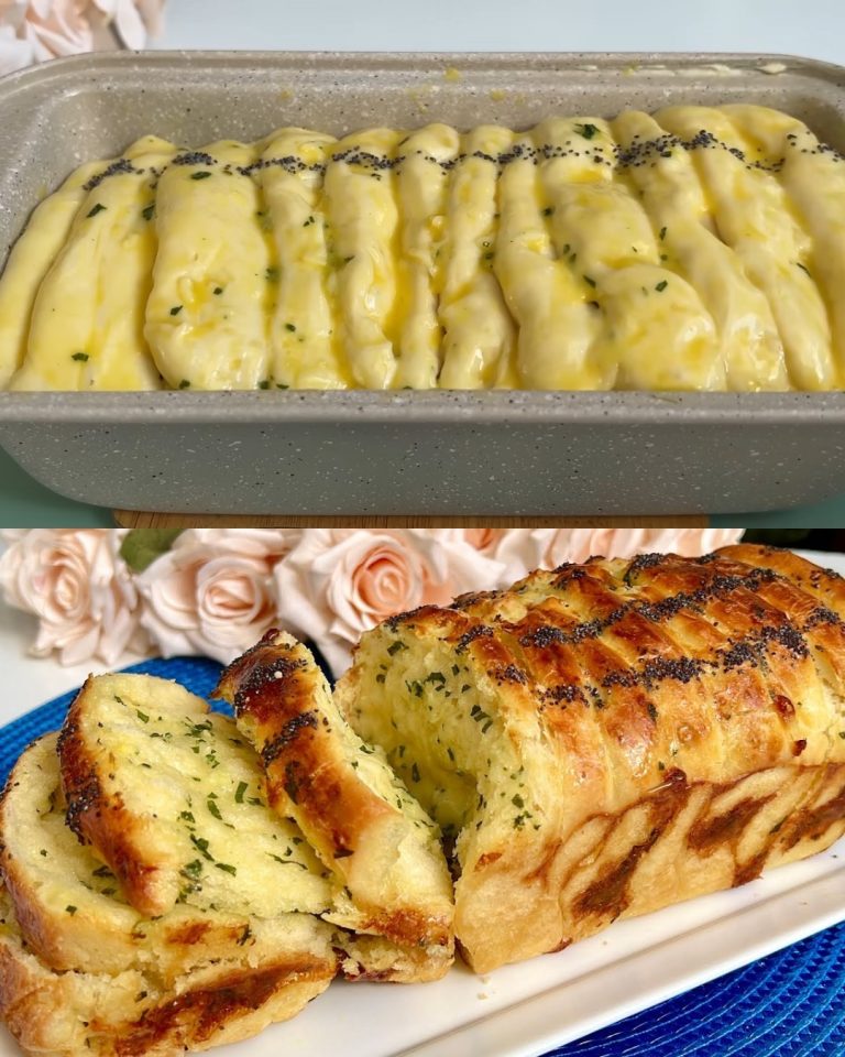Chleb z Czosnkiem i Mozzarellą – Puszysty i Aromatyczny