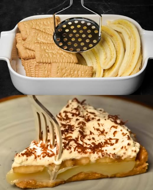 Pokonaj banana z ciasteczkami! Będziesz zdumiony! Pyszny deser w 5 minut bez pieczenia