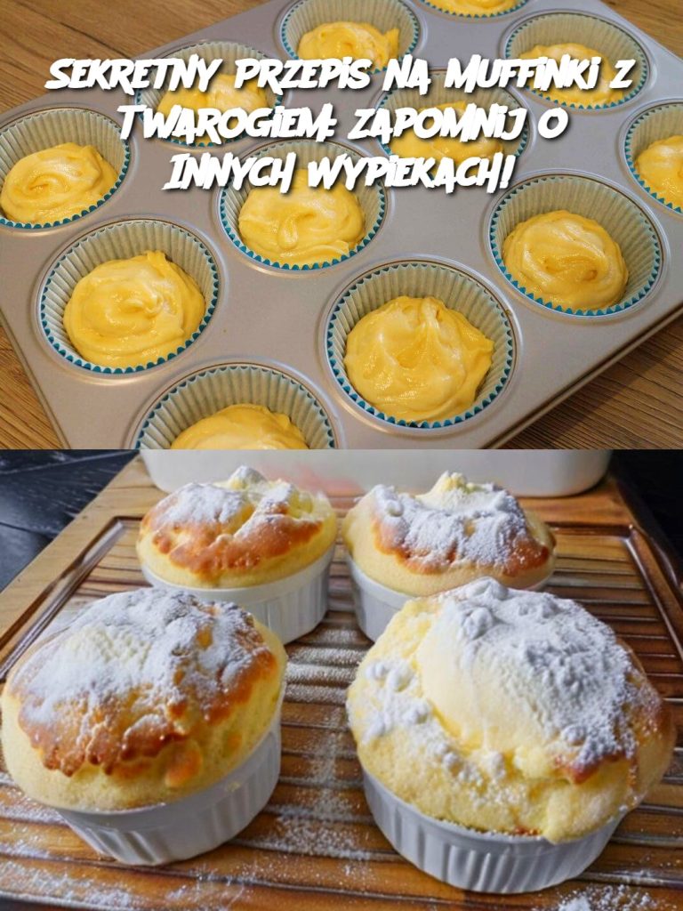 Sekretny Przepis na Muffinki z Twarogiem: Zapomnij o Innych Wypiekach!
