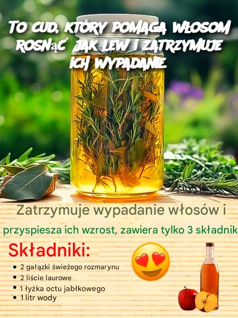 To cud, który pomaga włosom rosnąć jak lew i zatrzymuje ich wypadanie.